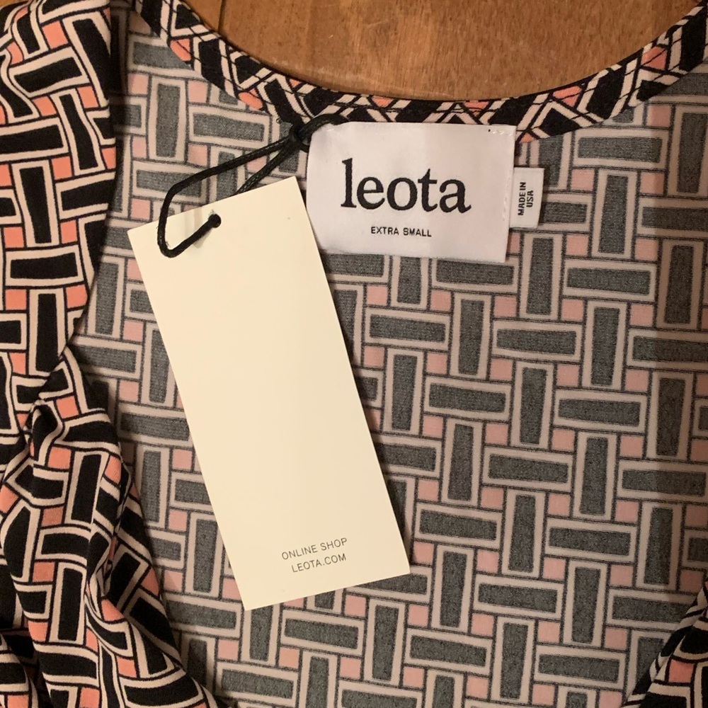 NWT Leota fit and flare jersey dress xs new π - Picture 7 of 8
